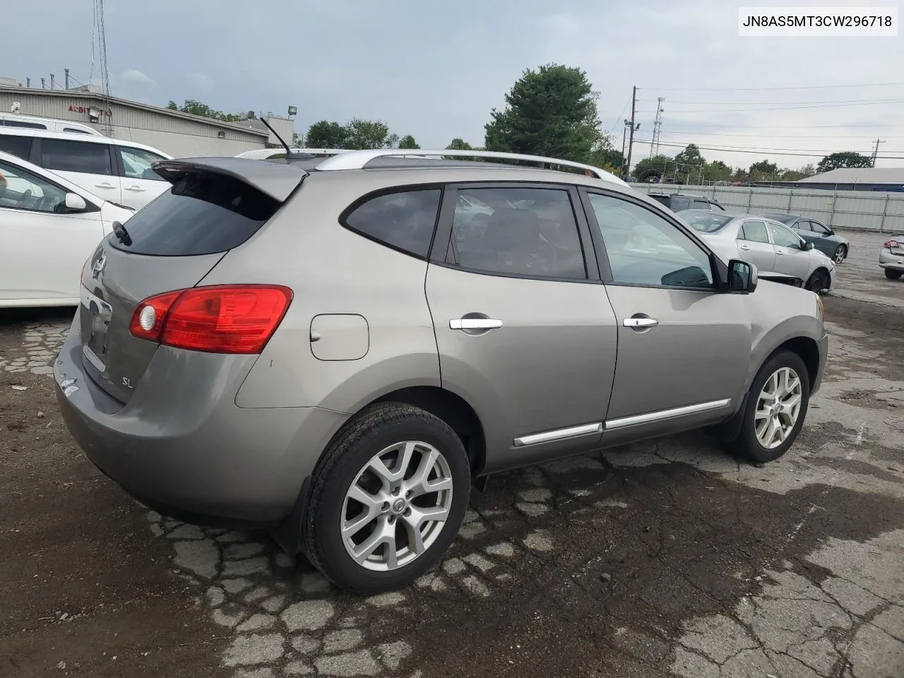 2012 Nissan Rogue S VIN: JN8AS5MT3CW296718 Lot: 72722694