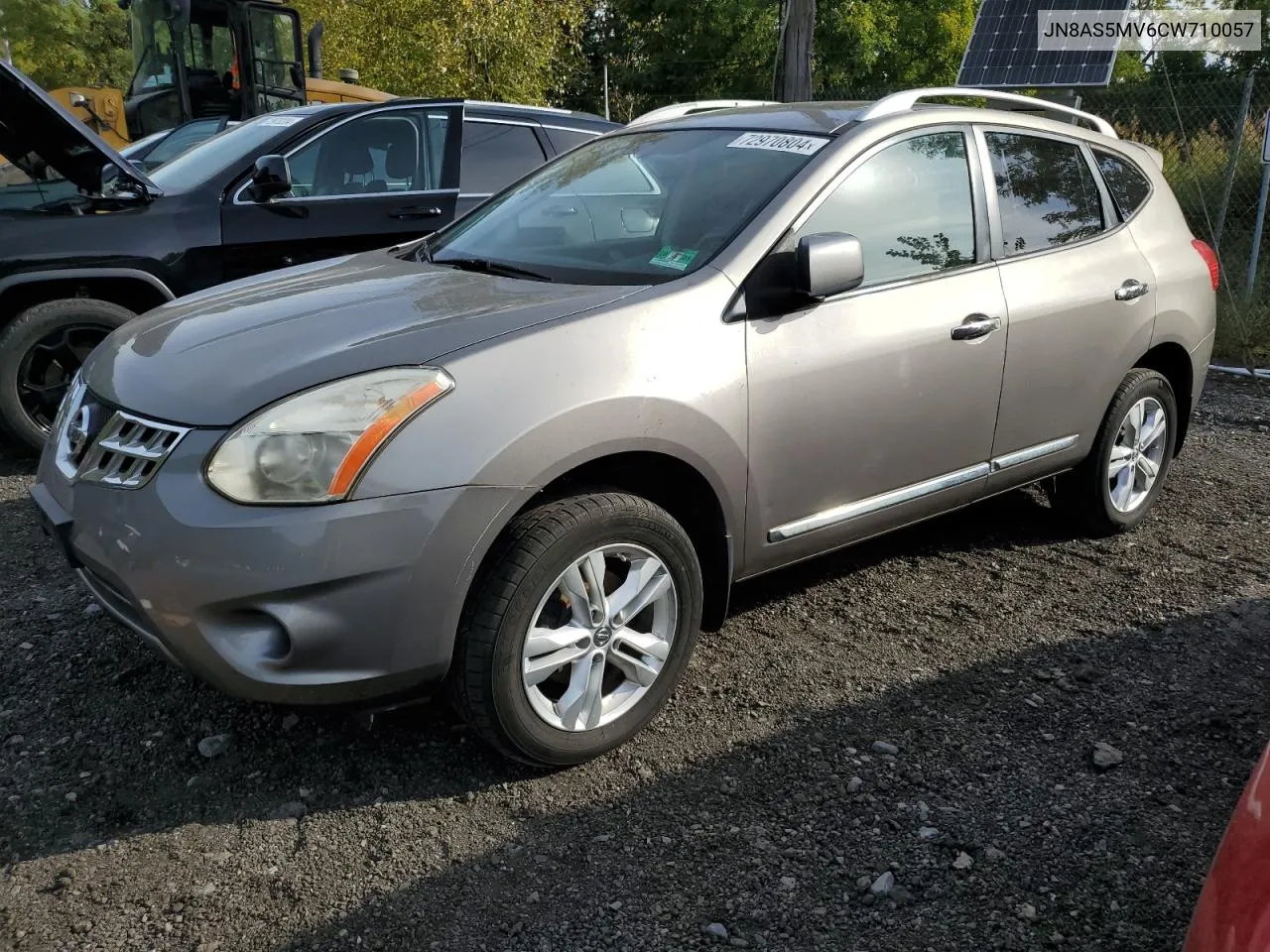 2012 Nissan Rogue S VIN: JN8AS5MV6CW710057 Lot: 72970804