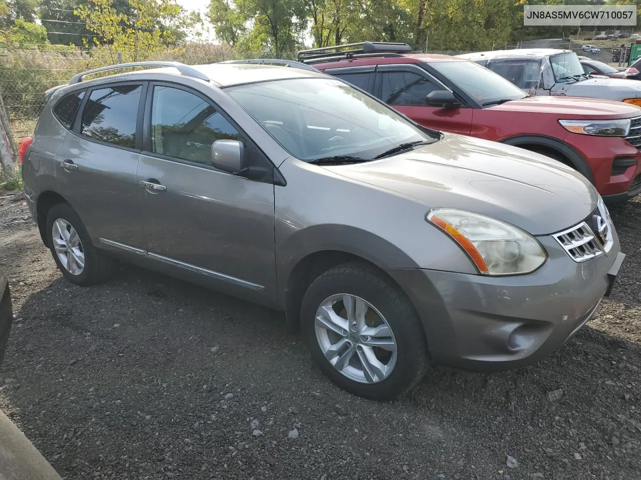 2012 Nissan Rogue S VIN: JN8AS5MV6CW710057 Lot: 72970804