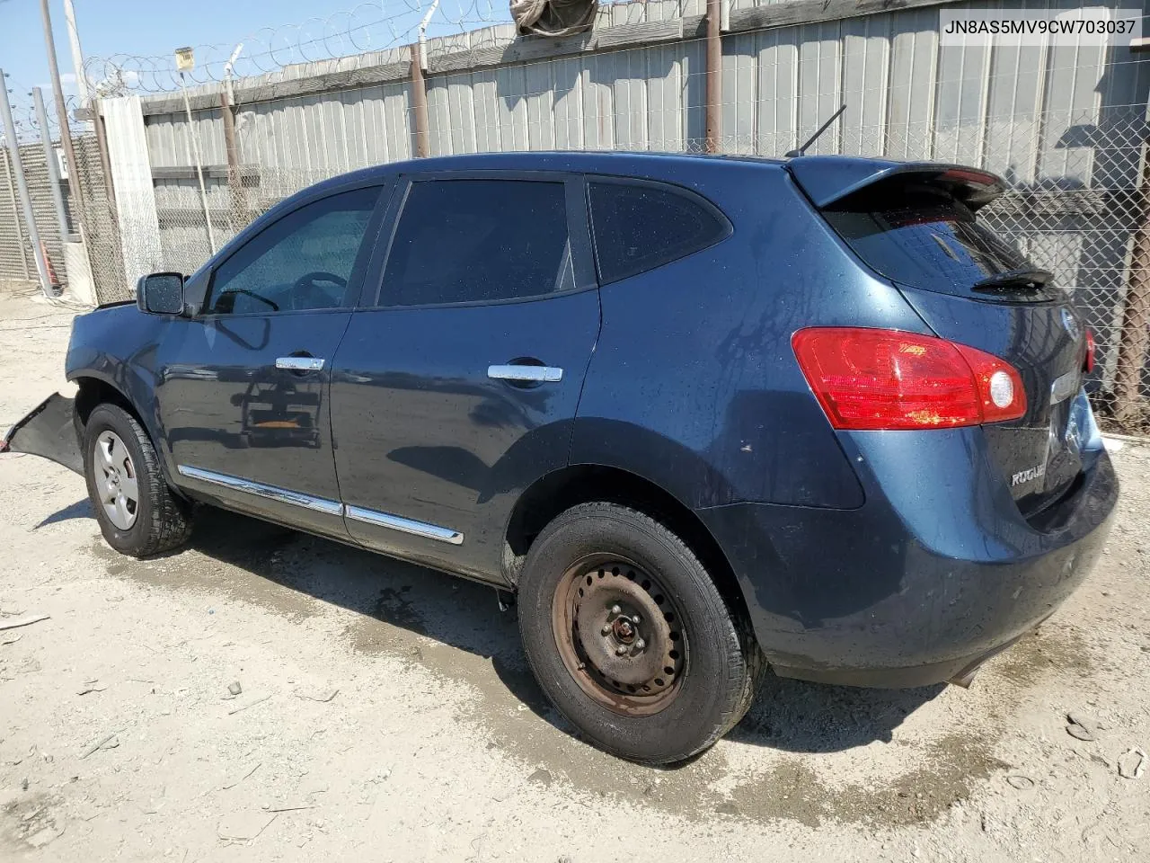 2012 Nissan Rogue S VIN: JN8AS5MV9CW703037 Lot: 73662934