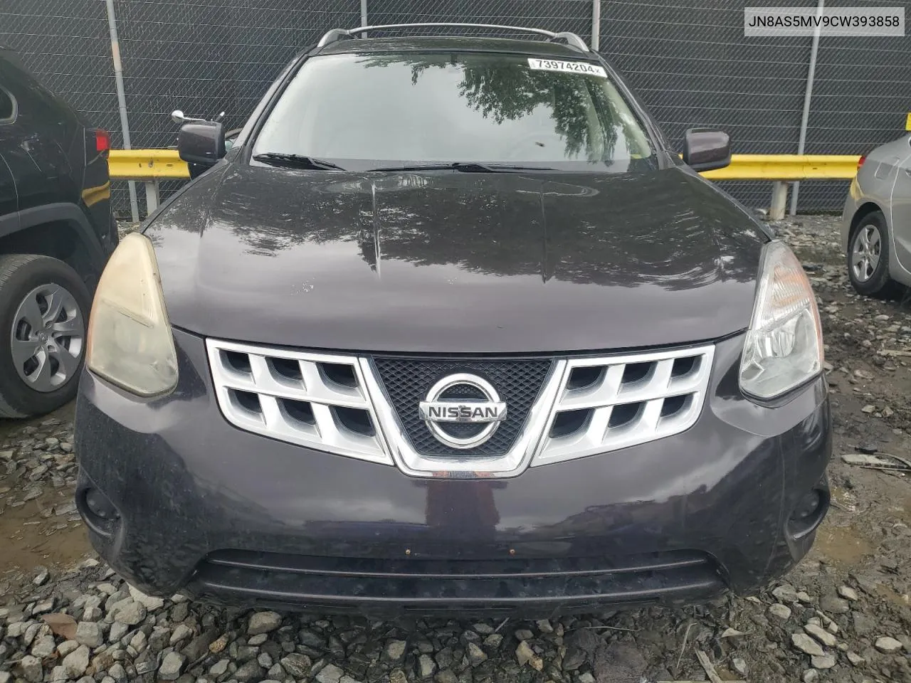 JN8AS5MV9CW393858 2012 Nissan Rogue S