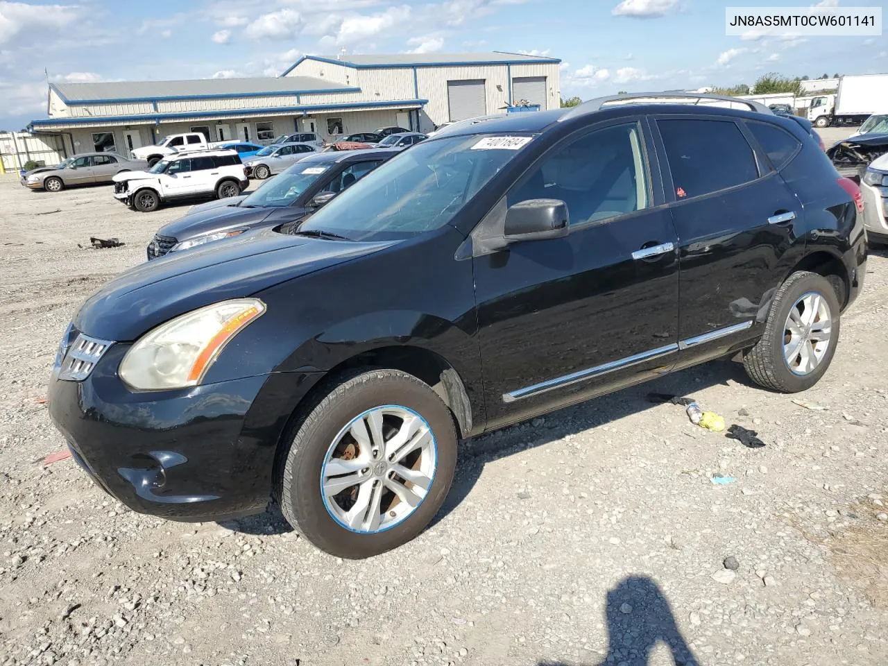 2012 Nissan Rogue S VIN: JN8AS5MT0CW601141 Lot: 74001604