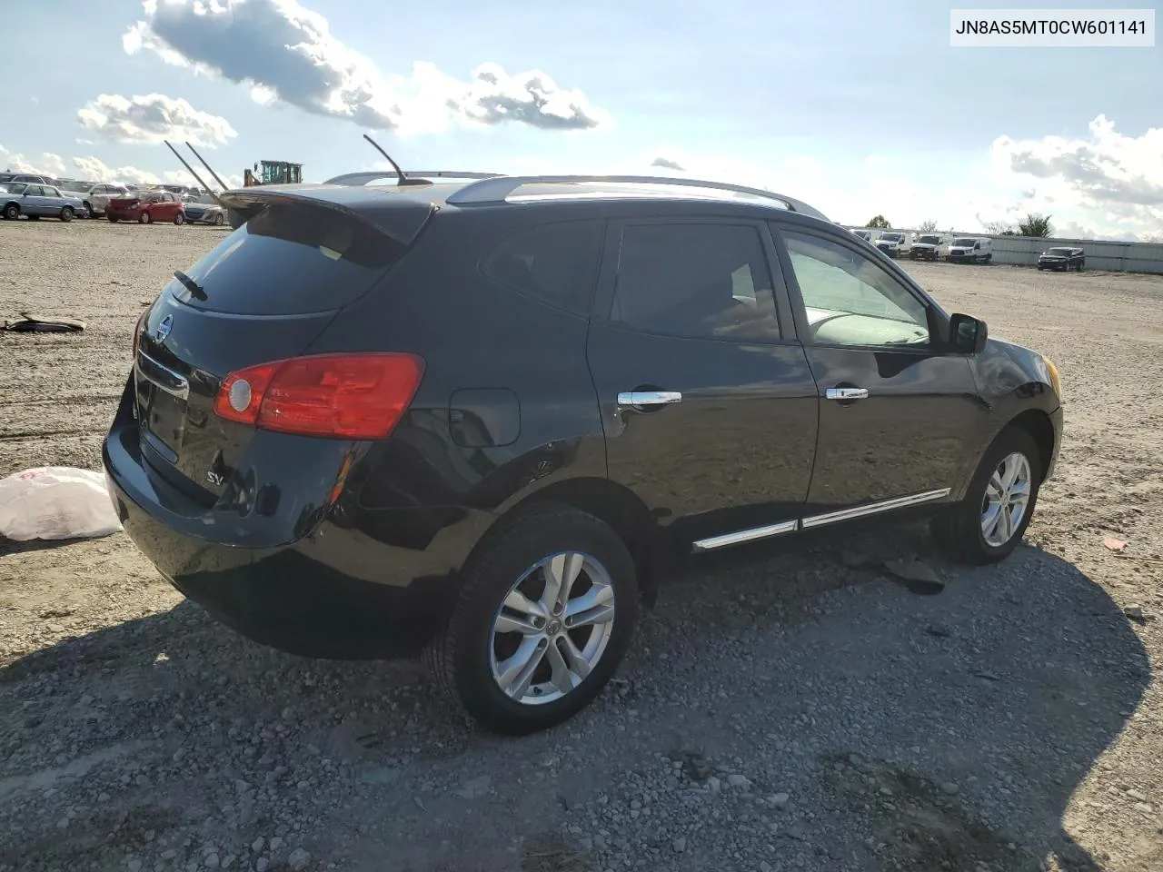 2012 Nissan Rogue S VIN: JN8AS5MT0CW601141 Lot: 74001604