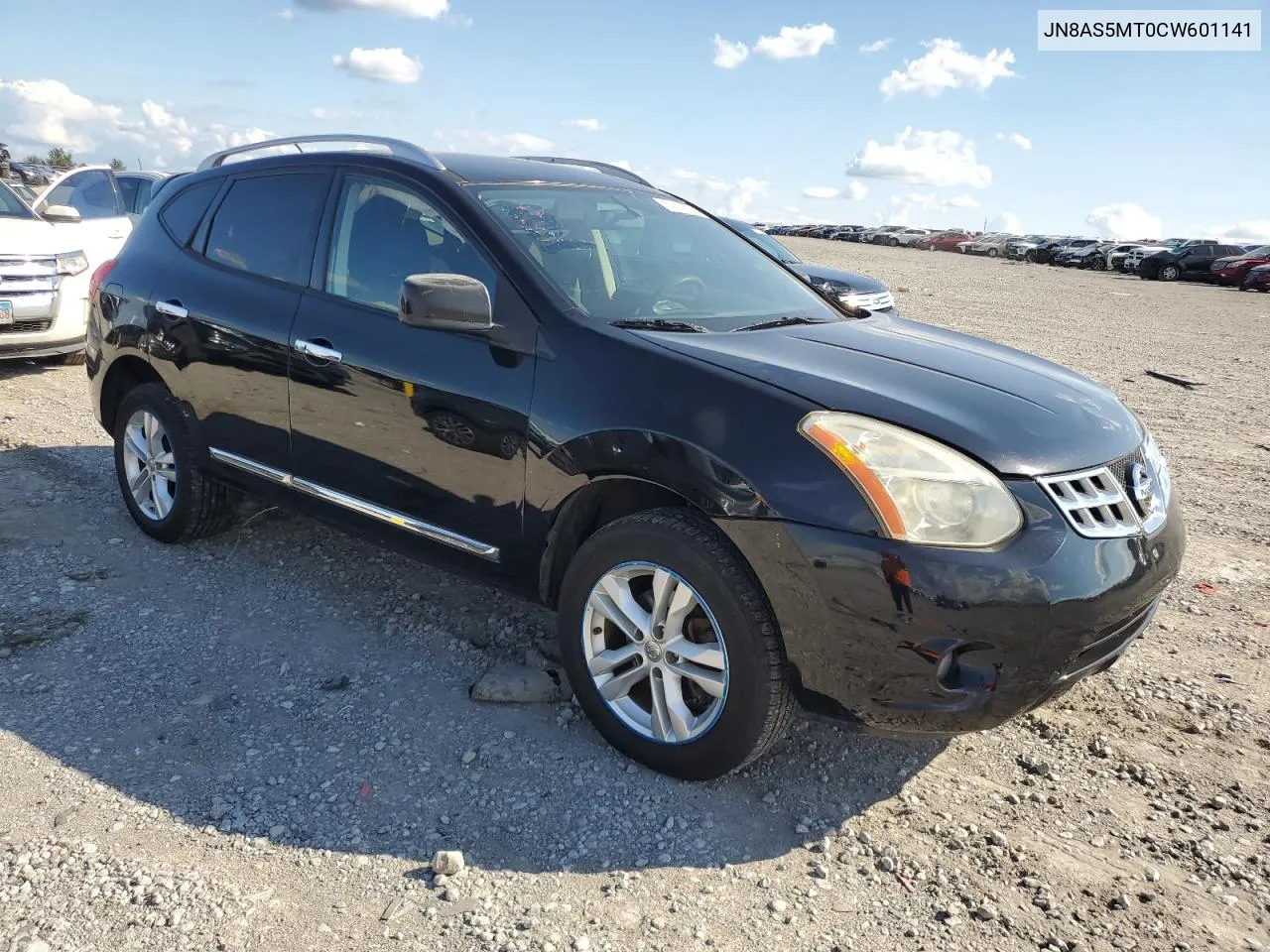 2012 Nissan Rogue S VIN: JN8AS5MT0CW601141 Lot: 74001604