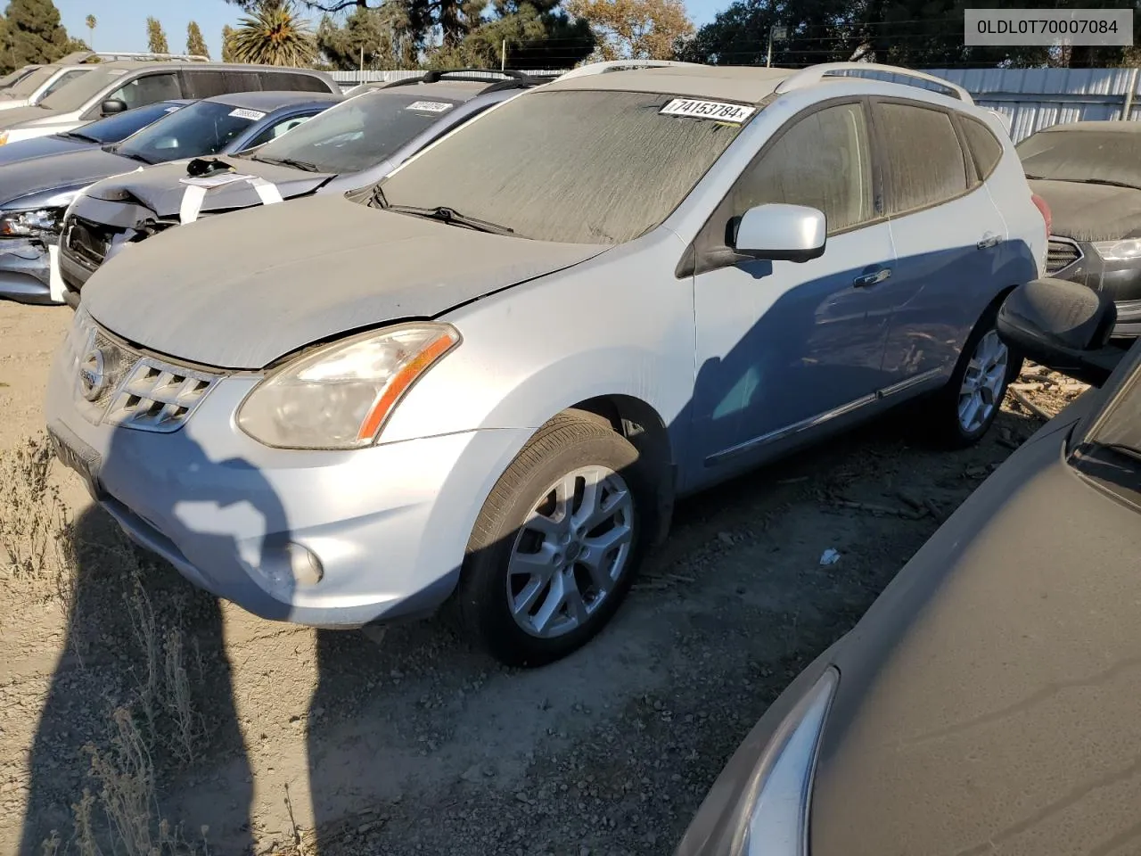 0LDL0T70007084 2012 Nissan Rogue S