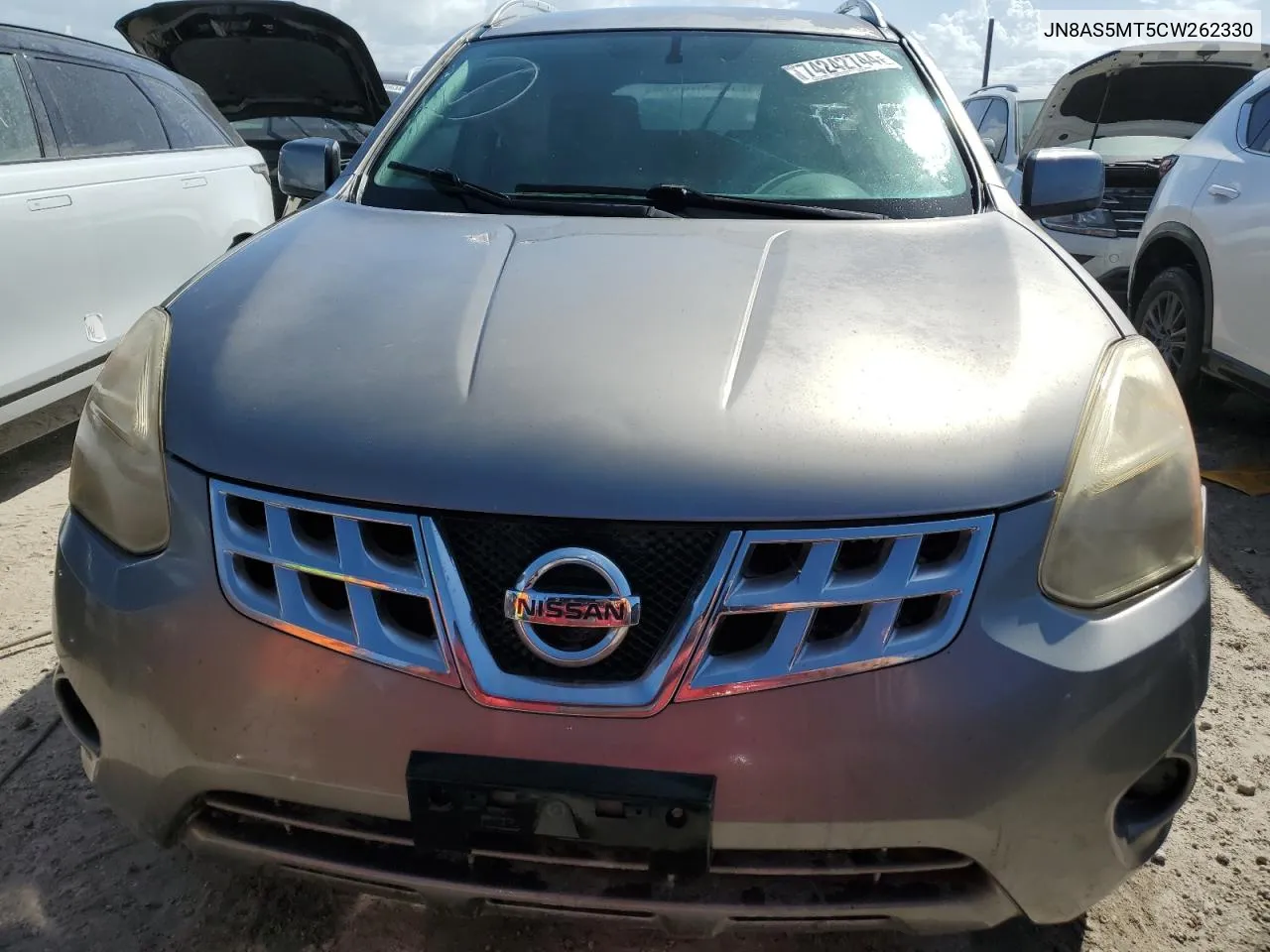 2012 Nissan Rogue S VIN: JN8AS5MT5CW262330 Lot: 74242744