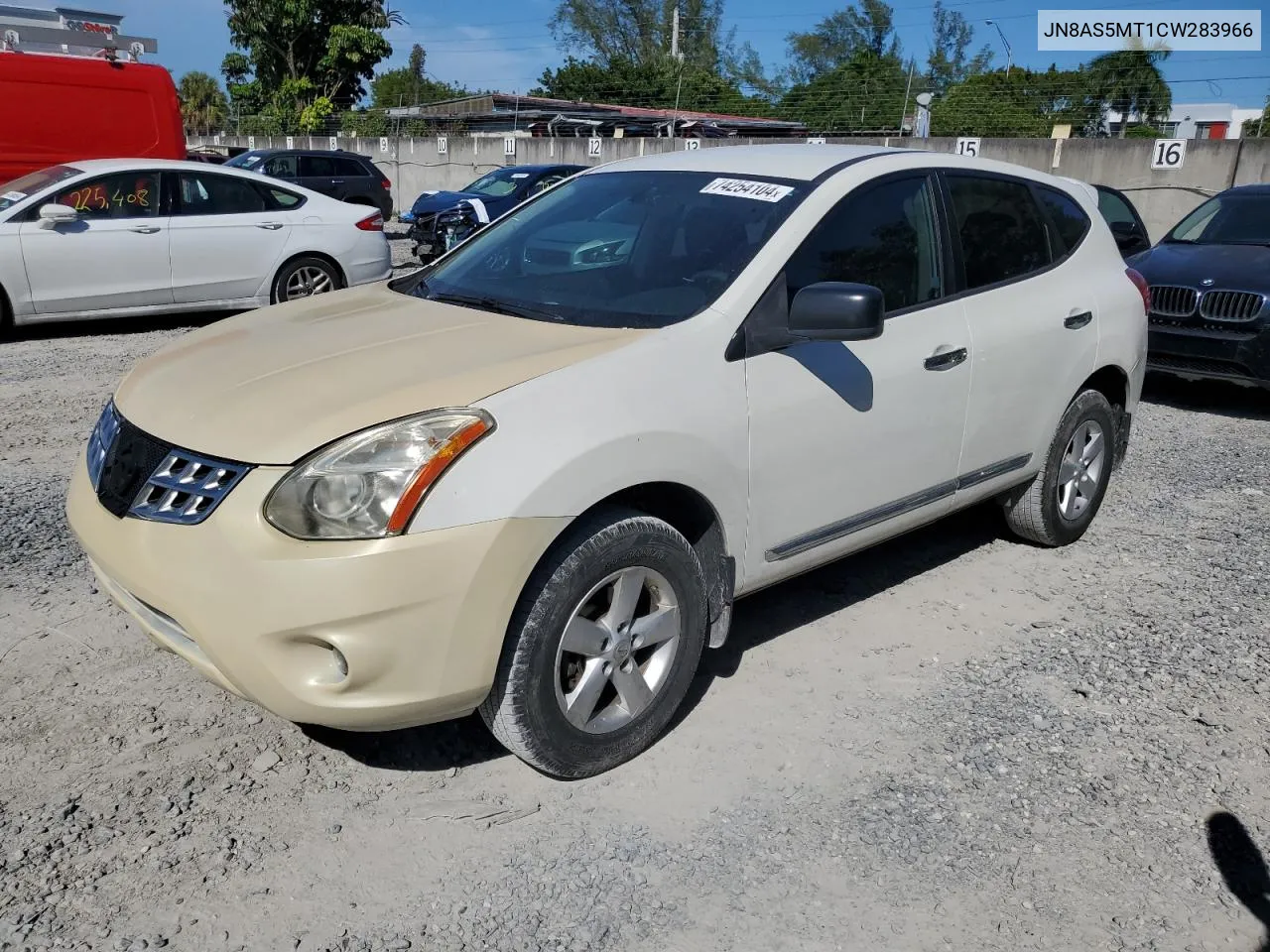 2012 Nissan Rogue S VIN: JN8AS5MT1CW283966 Lot: 74254104