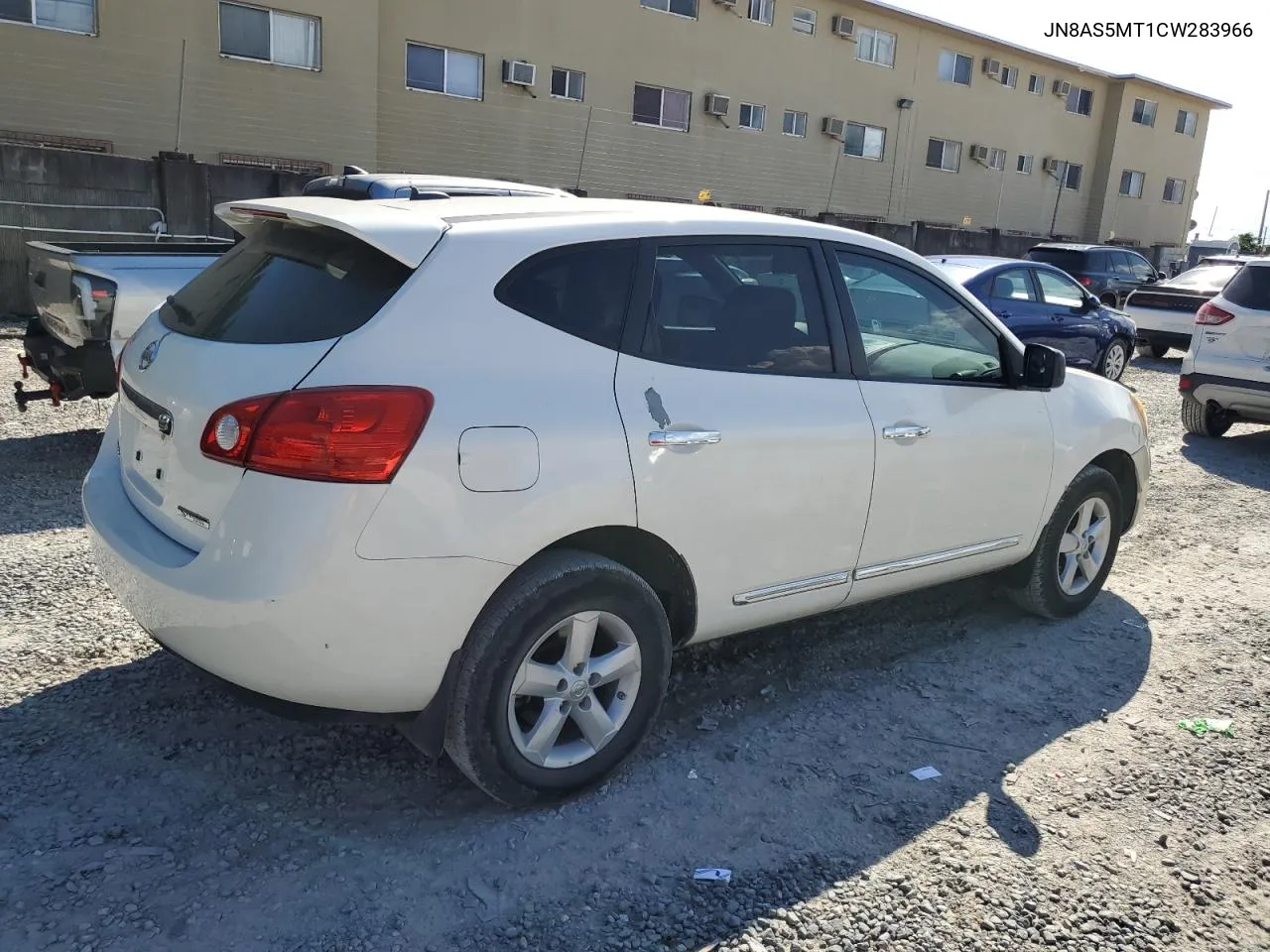 2012 Nissan Rogue S VIN: JN8AS5MT1CW283966 Lot: 74254104