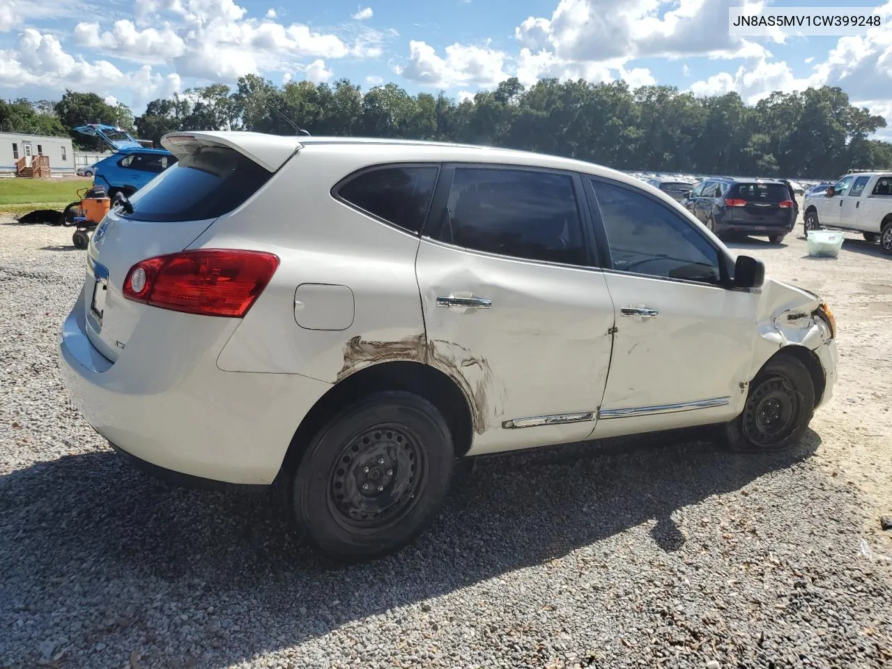 2012 Nissan Rogue S VIN: JN8AS5MV1CW399248 Lot: 74581674