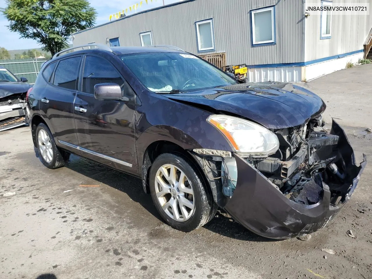 2012 Nissan Rogue S VIN: JN8AS5MV3CW410721 Lot: 74624134