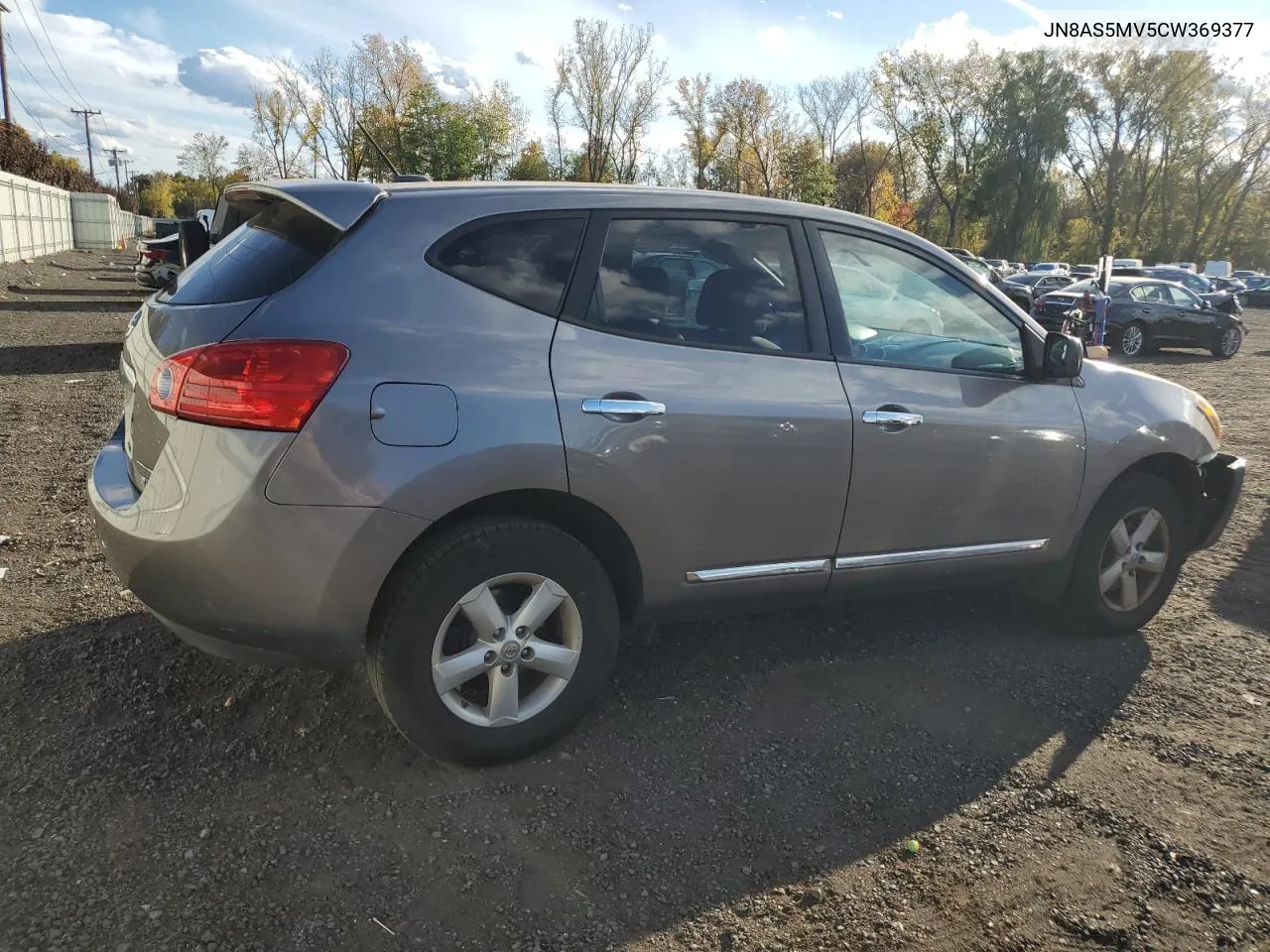 2012 Nissan Rogue S VIN: JN8AS5MV5CW369377 Lot: 74698704