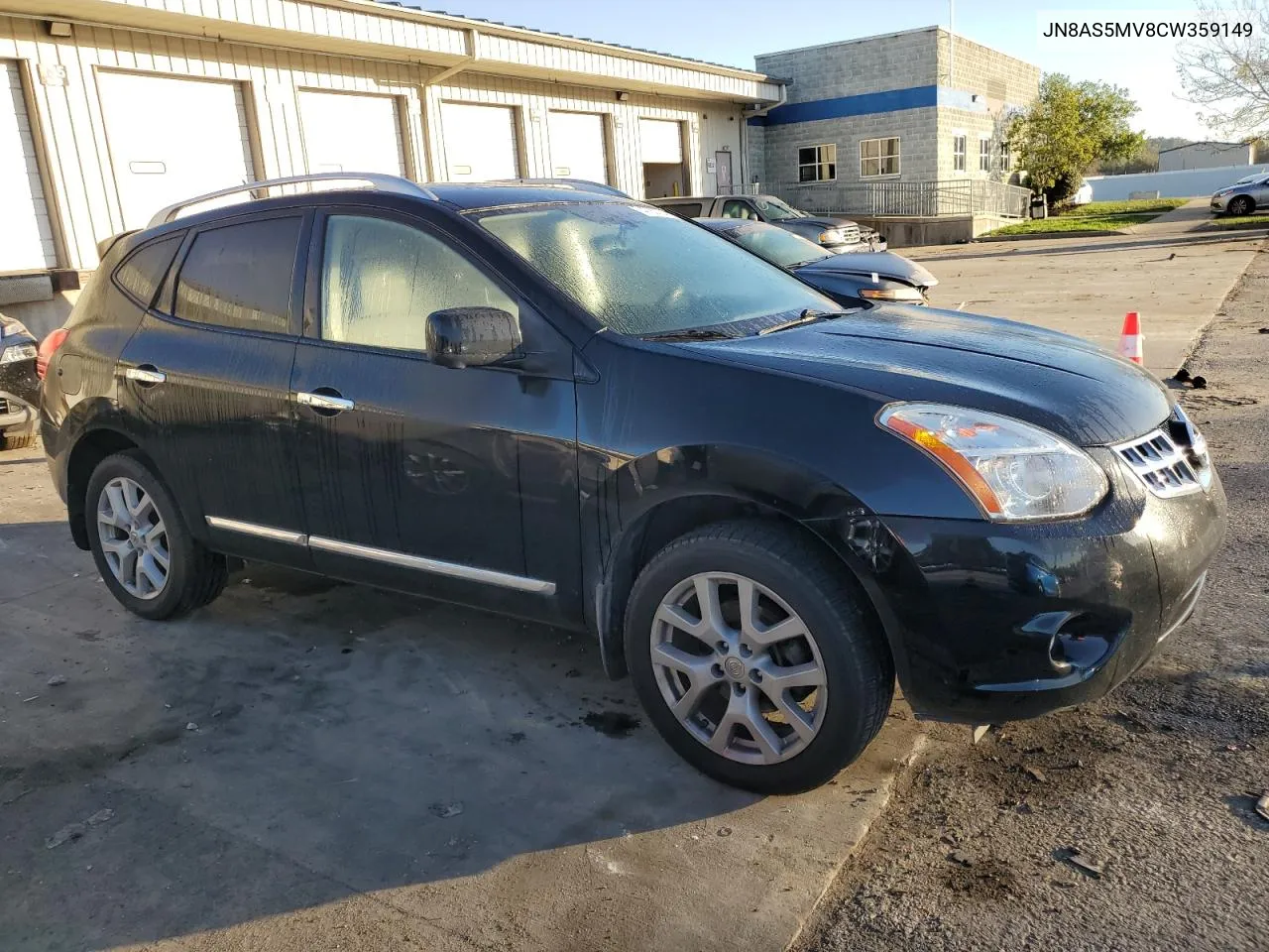 2012 Nissan Rogue S VIN: JN8AS5MV8CW359149 Lot: 74720724