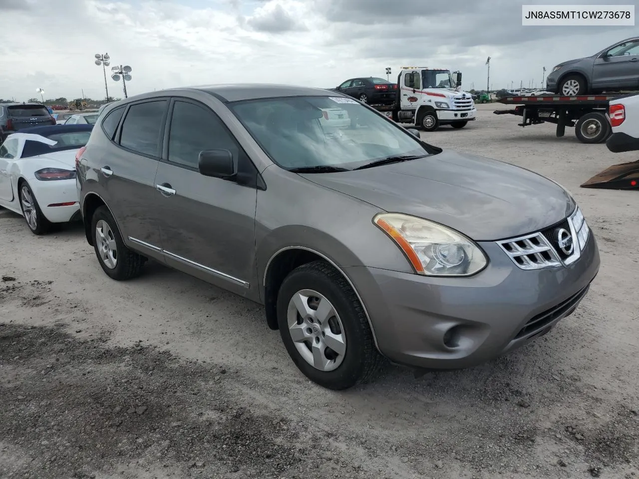 2012 Nissan Rogue S VIN: JN8AS5MT1CW273678 Lot: 74773484