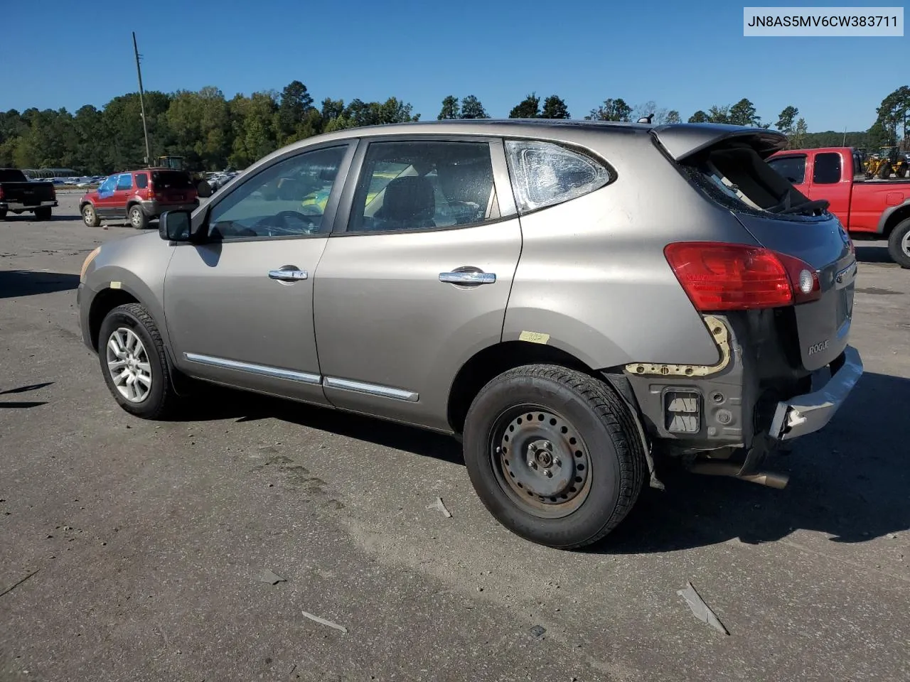 2012 Nissan Rogue S VIN: JN8AS5MV6CW383711 Lot: 74811614