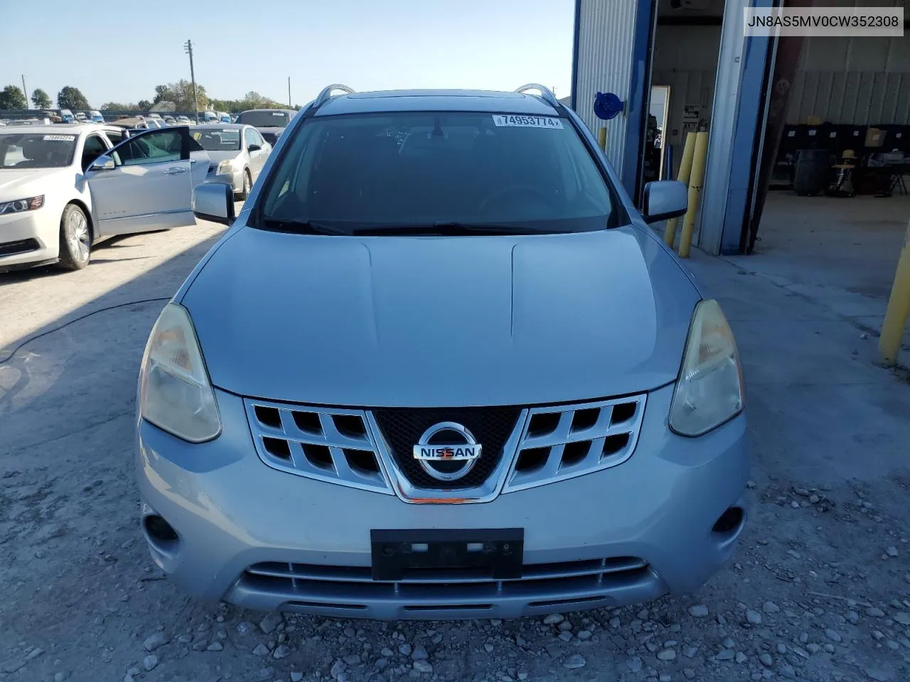 JN8AS5MV0CW352308 2012 Nissan Rogue S