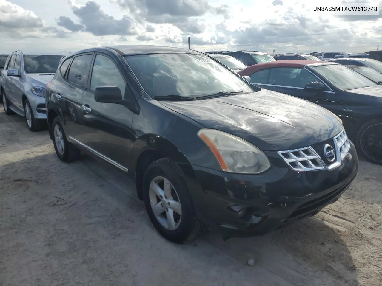 2012 Nissan Rogue S VIN: JN8AS5MTXCW613748 Lot: 75129894