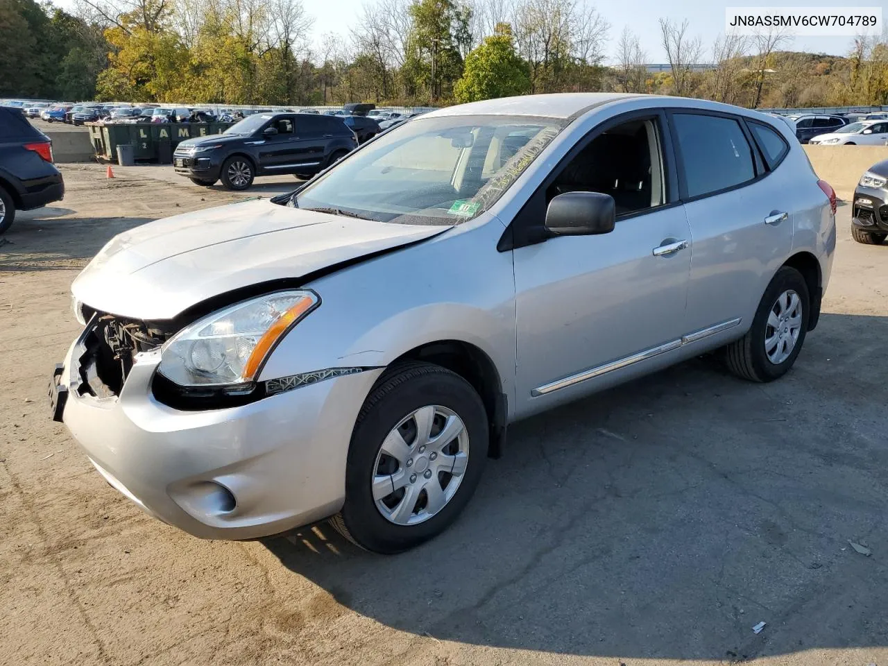 2012 Nissan Rogue S VIN: JN8AS5MV6CW704789 Lot: 75736894