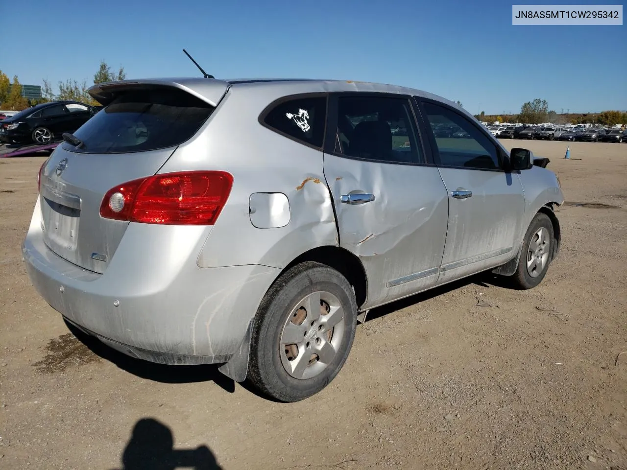 2012 Nissan Rogue S VIN: JN8AS5MT1CW295342 Lot: 75863234