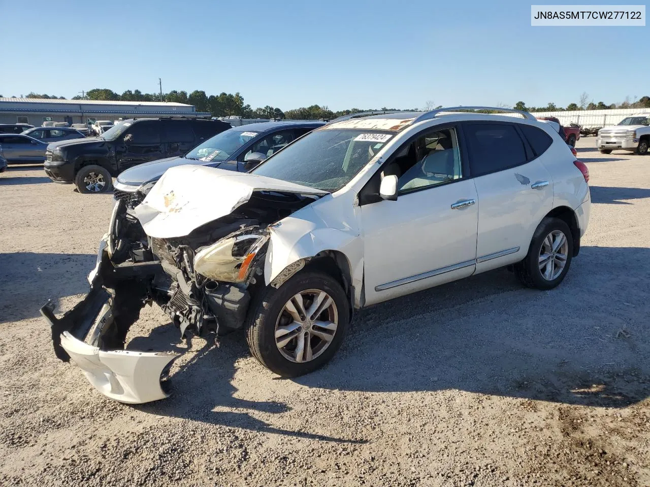 2012 Nissan Rogue S VIN: JN8AS5MT7CW277122 Lot: 76379424