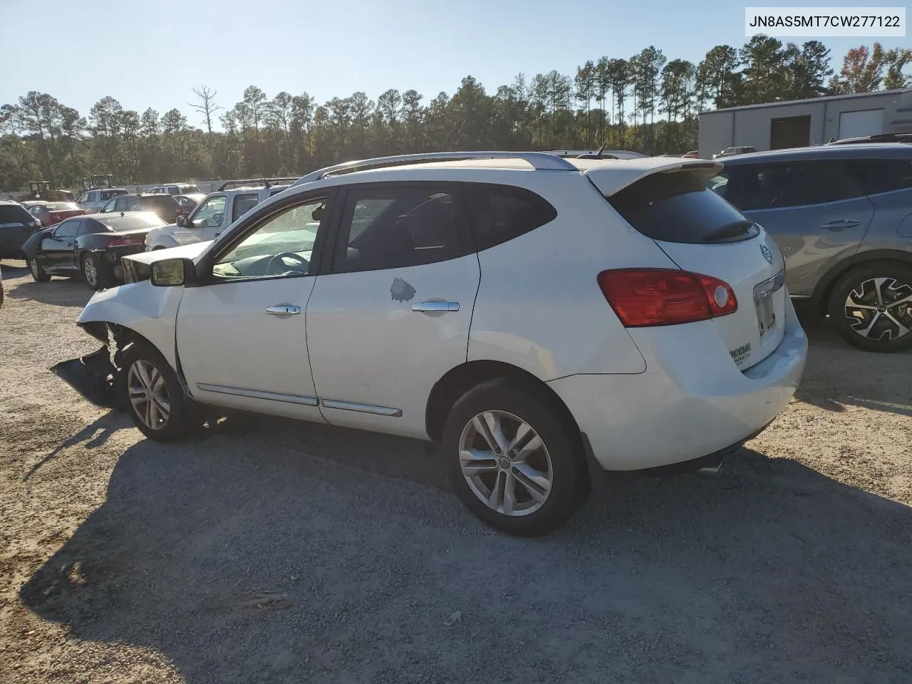 2012 Nissan Rogue S VIN: JN8AS5MT7CW277122 Lot: 76379424