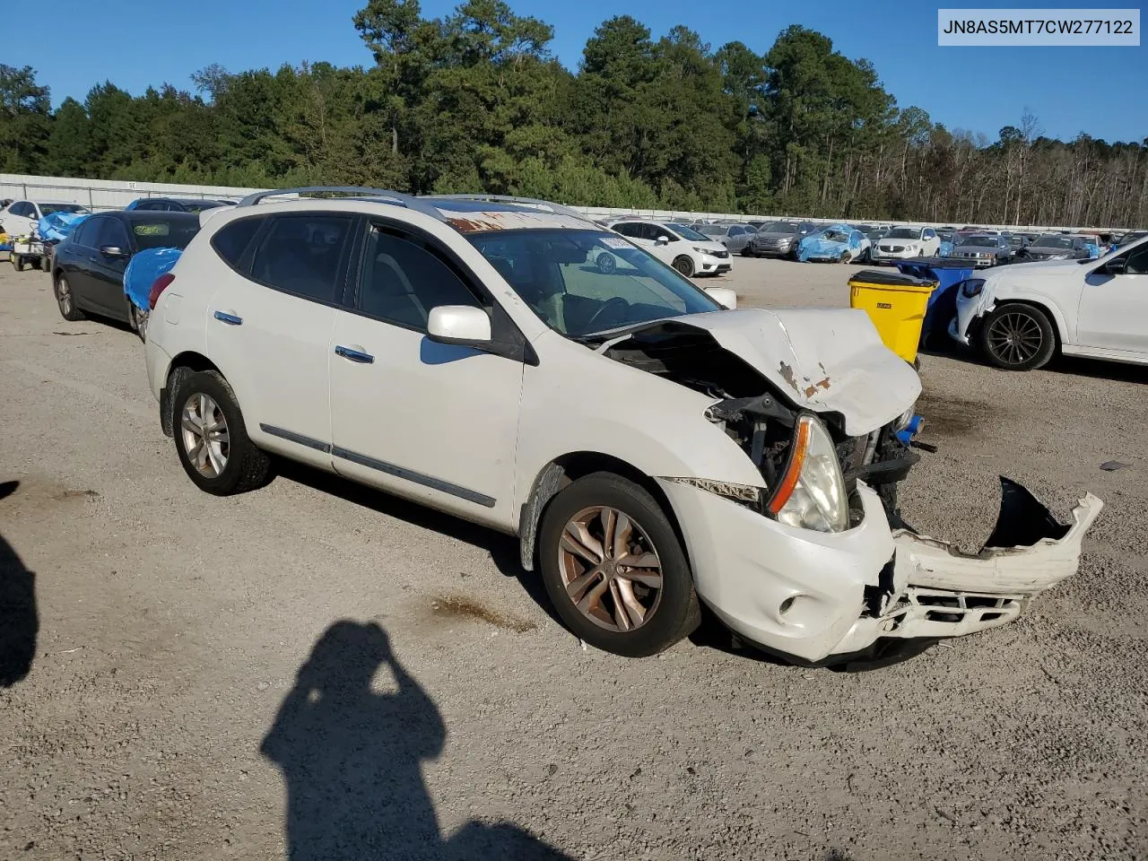 2012 Nissan Rogue S VIN: JN8AS5MT7CW277122 Lot: 76379424