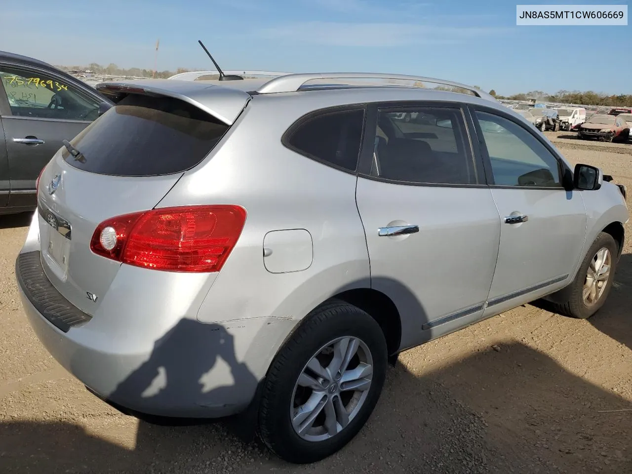 2012 Nissan Rogue S VIN: JN8AS5MT1CW606669 Lot: 76587944