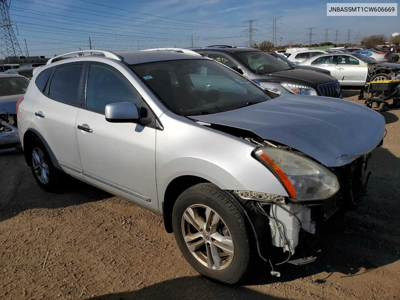 2012 Nissan Rogue S VIN: JN8AS5MT1CW606669 Lot: 76587944