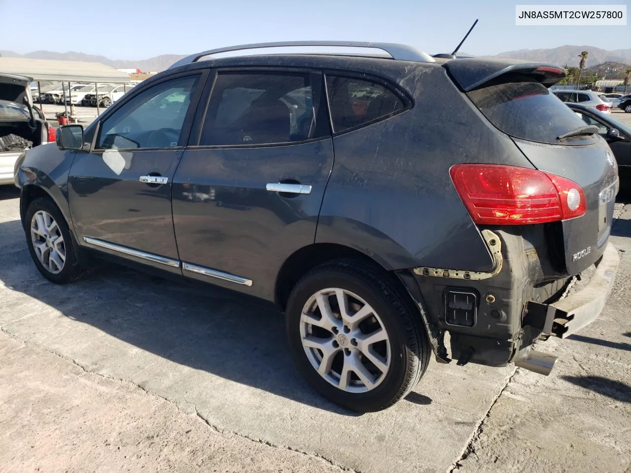 2012 Nissan Rogue S VIN: JN8AS5MT2CW257800 Lot: 77011064