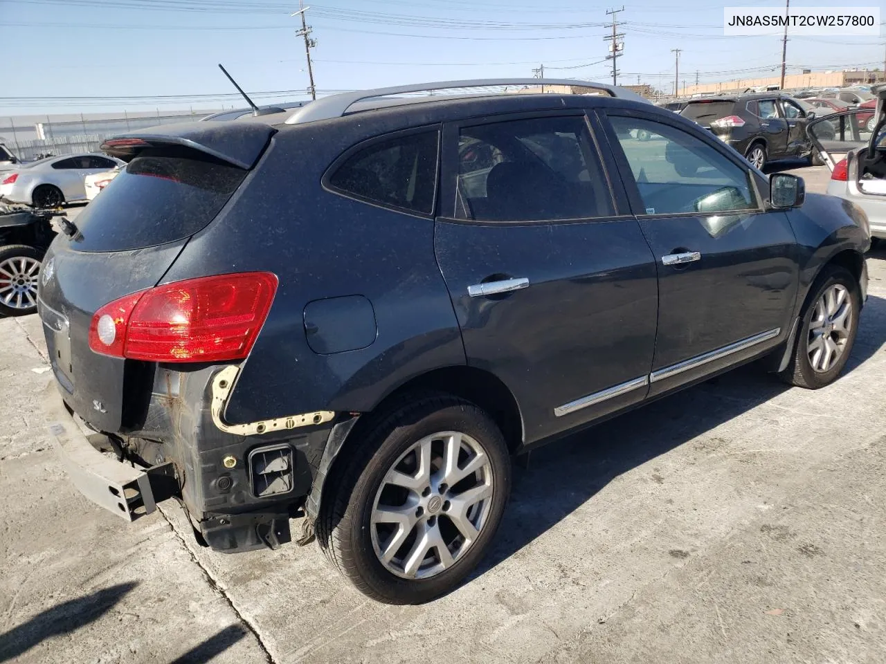 2012 Nissan Rogue S VIN: JN8AS5MT2CW257800 Lot: 77011064