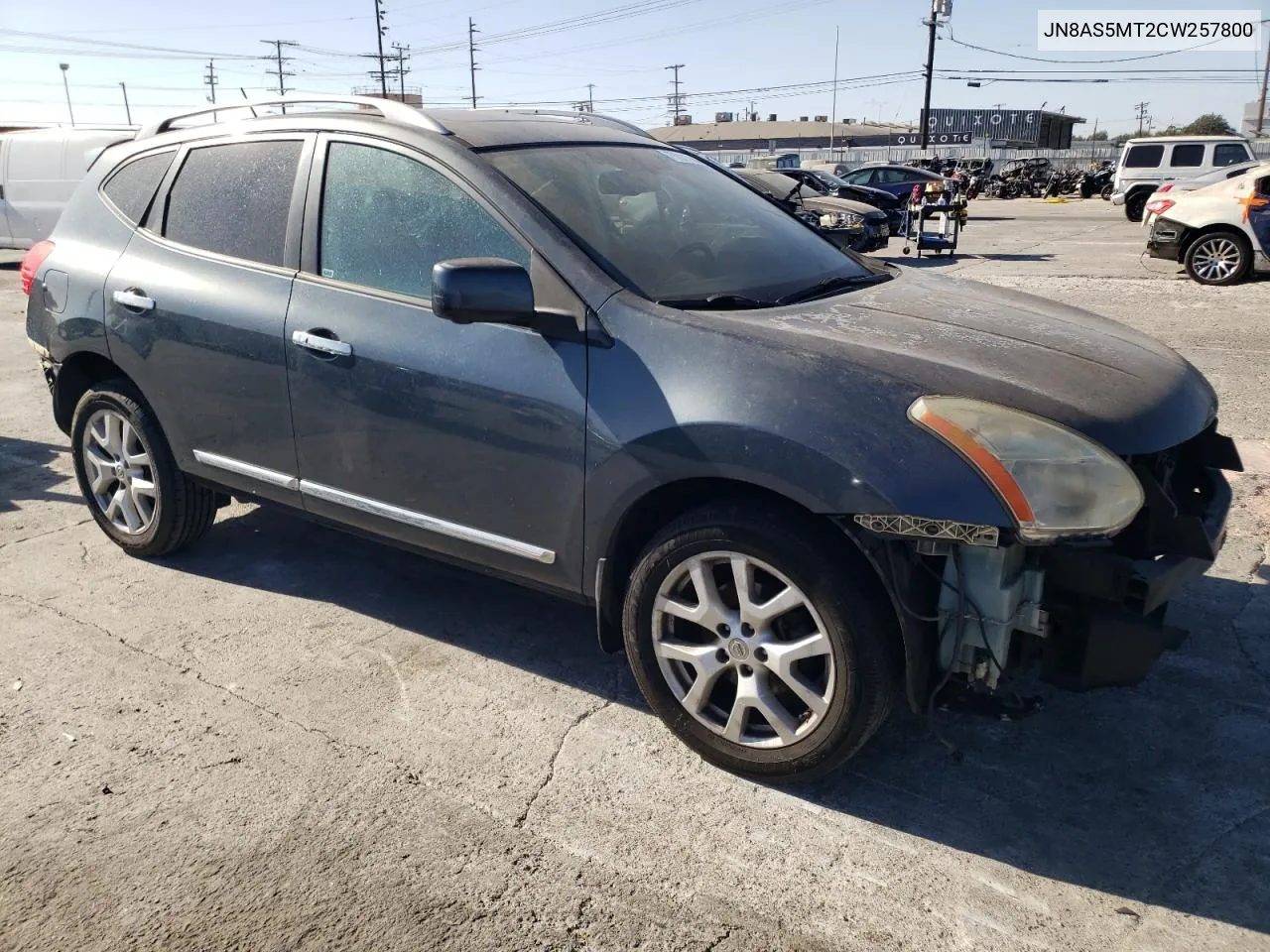 2012 Nissan Rogue S VIN: JN8AS5MT2CW257800 Lot: 77011064