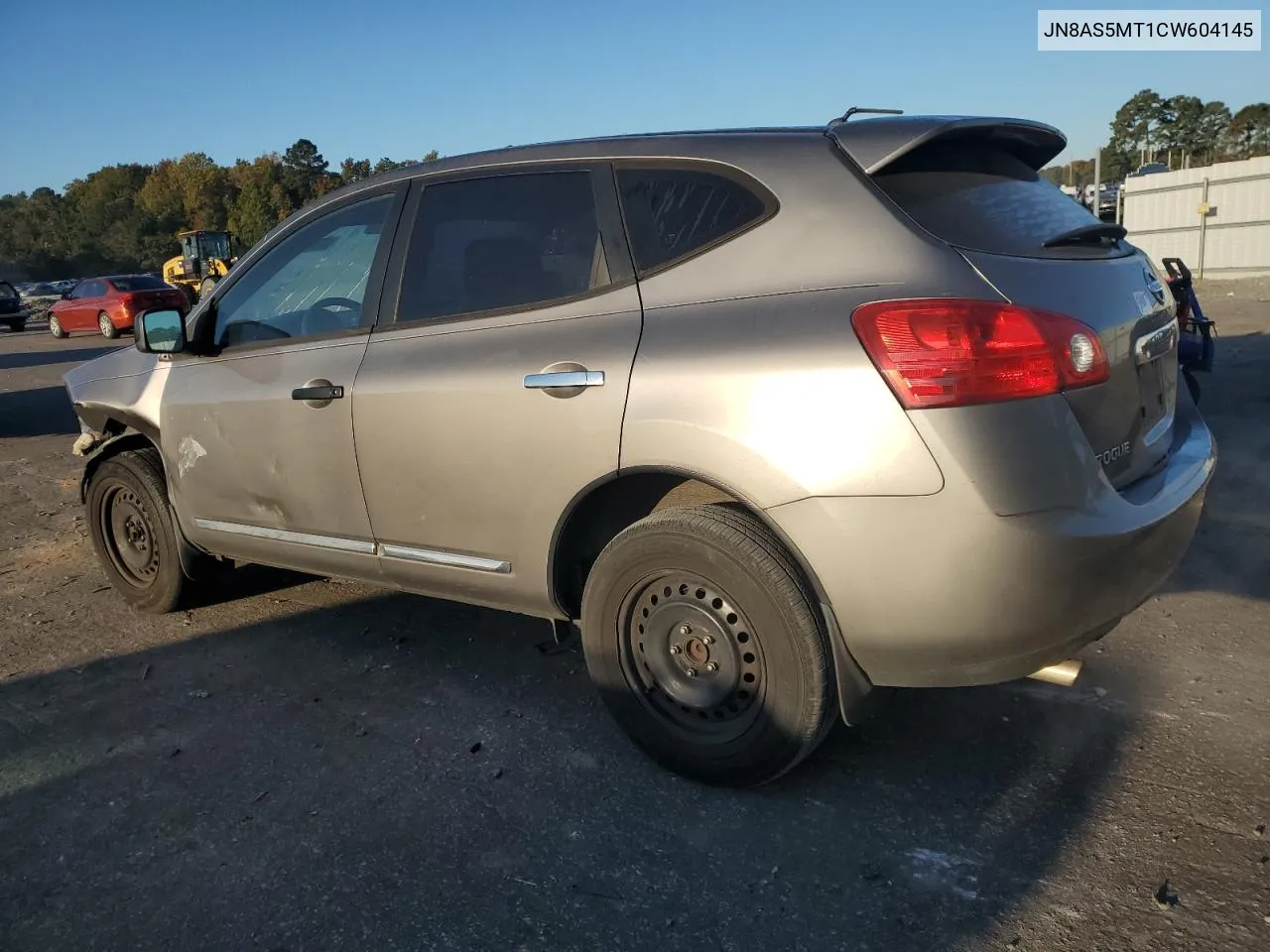 2012 Nissan Rogue S VIN: JN8AS5MT1CW604145 Lot: 77046454