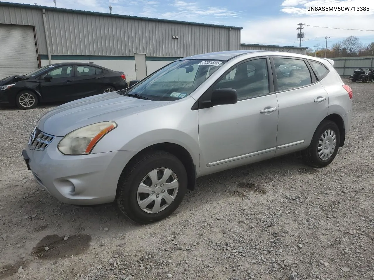 2012 Nissan Rogue S VIN: JN8AS5MV5CW713385 Lot: 77251534