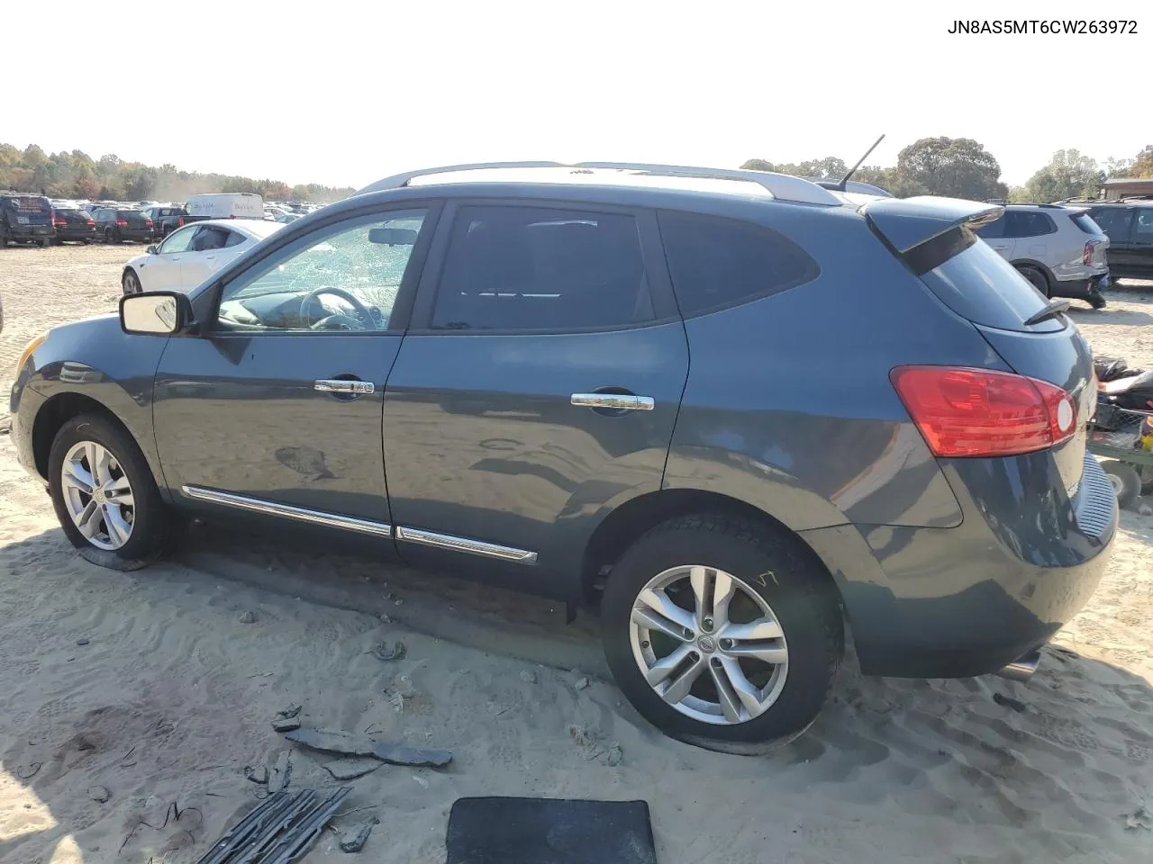 2012 Nissan Rogue S VIN: JN8AS5MT6CW263972 Lot: 77252864