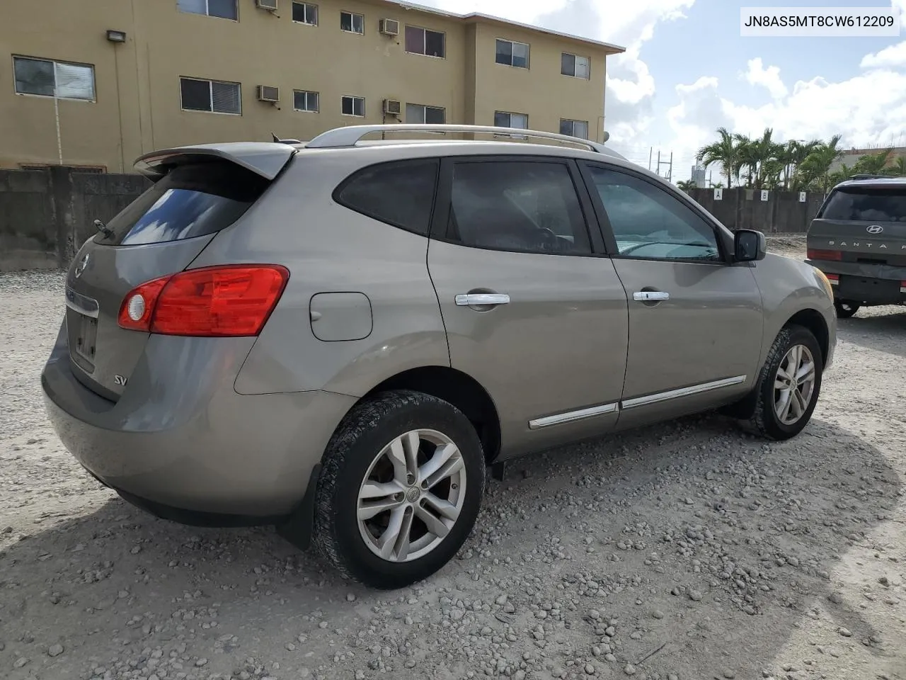 2012 Nissan Rogue S VIN: JN8AS5MT8CW612209 Lot: 77403164