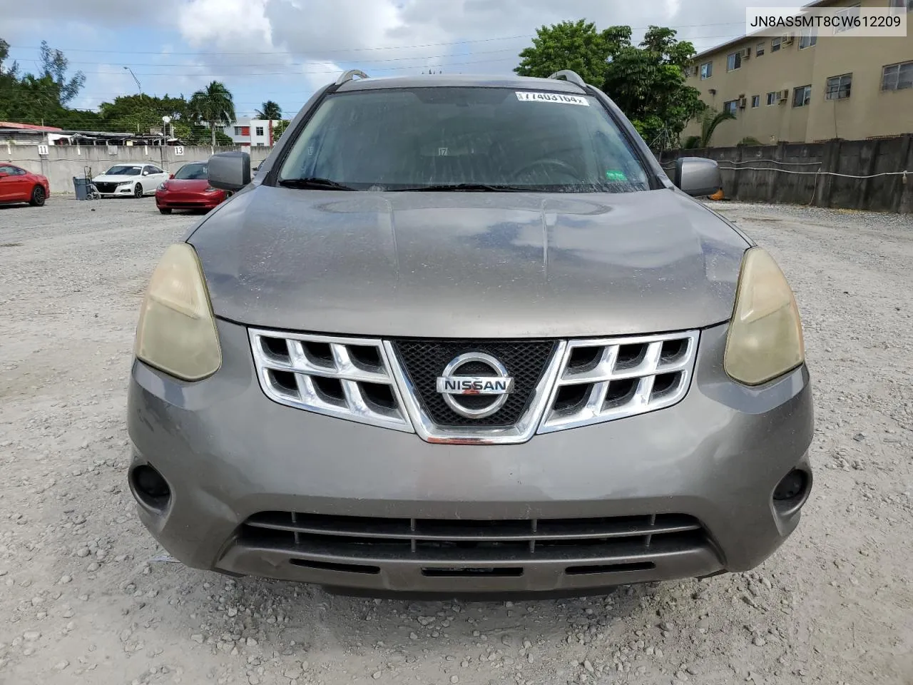 2012 Nissan Rogue S VIN: JN8AS5MT8CW612209 Lot: 77403164