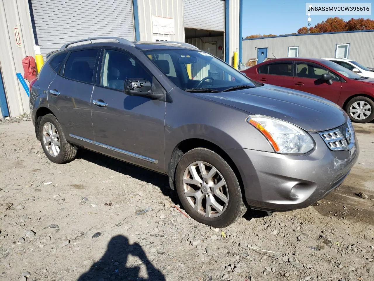 2012 Nissan Rogue S VIN: JN8AS5MV0CW396616 Lot: 77585174