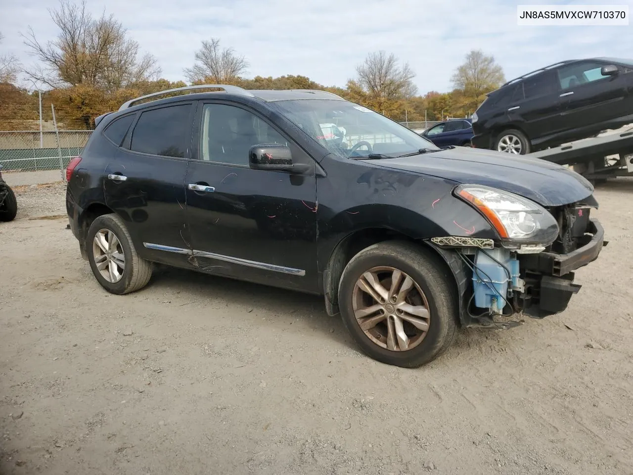 2012 Nissan Rogue S VIN: JN8AS5MVXCW710370 Lot: 78283504