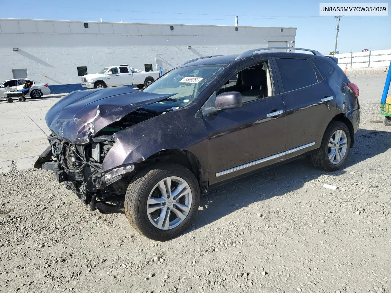 2012 Nissan Rogue S VIN: JN8AS5MV7CW354069 Lot: 78309264