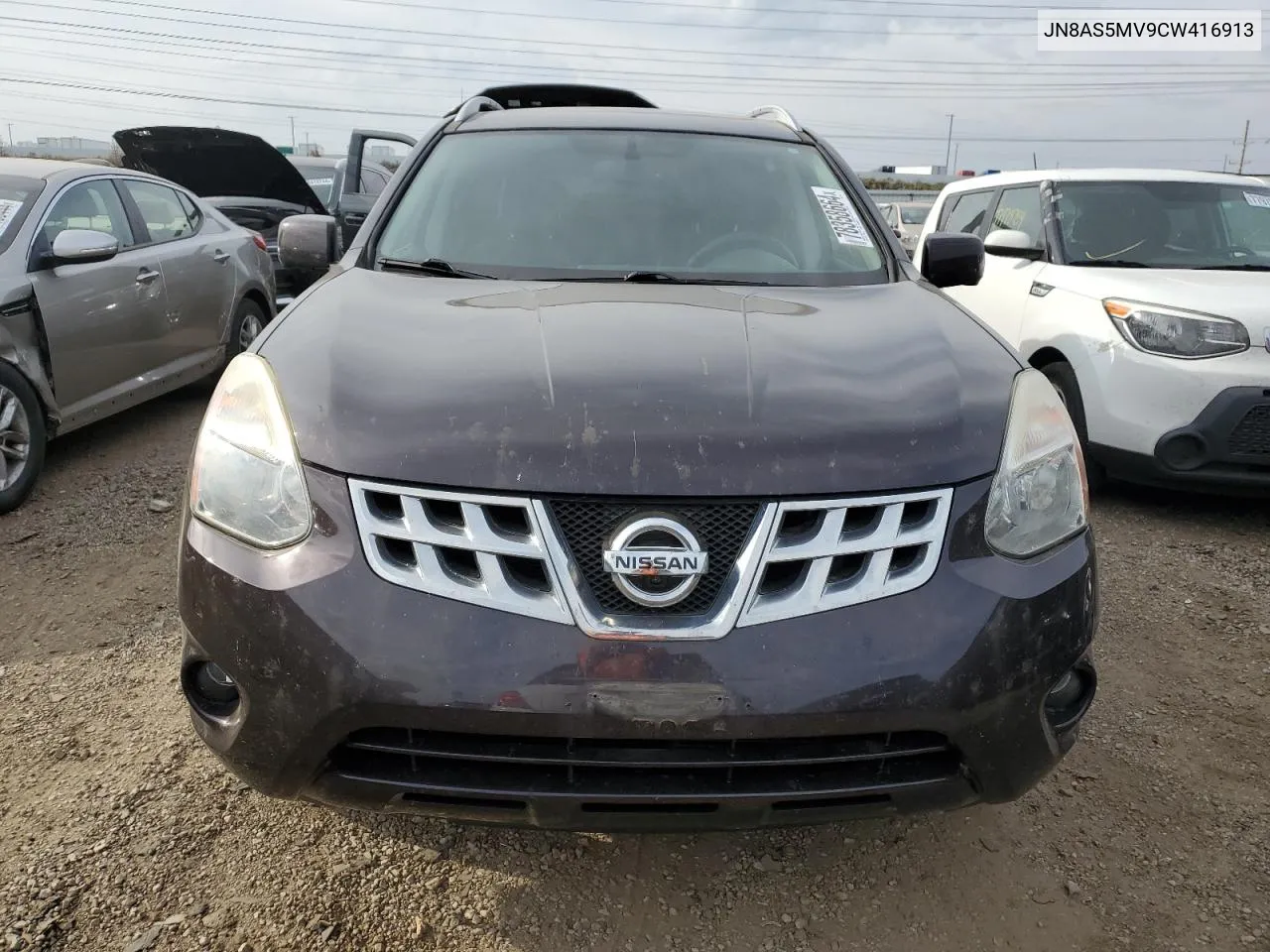 2012 Nissan Rogue S VIN: JN8AS5MV9CW416913 Lot: 78358664