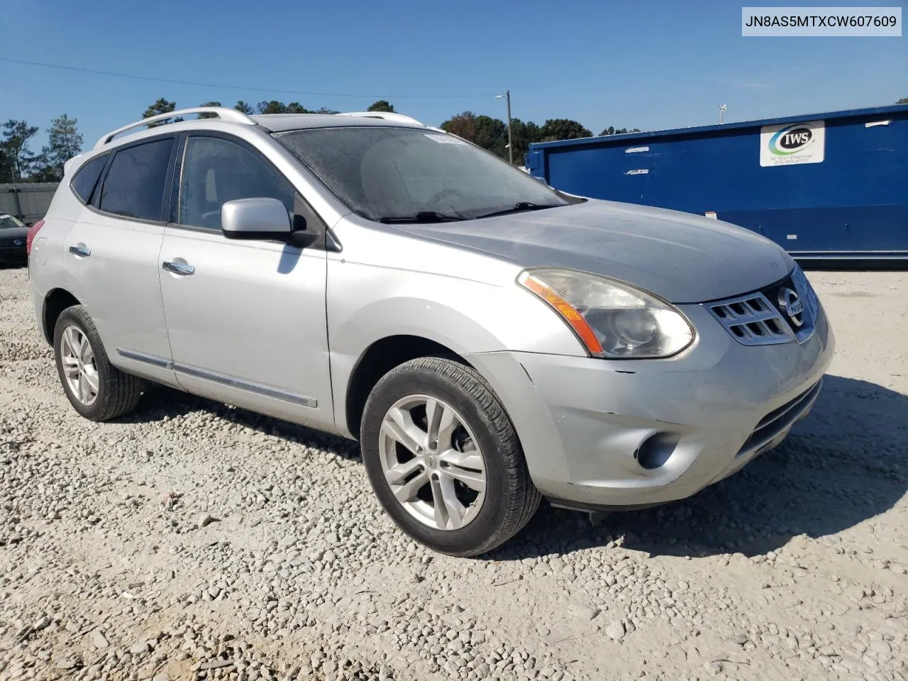 2012 Nissan Rogue S VIN: JN8AS5MTXCW607609 Lot: 78416924