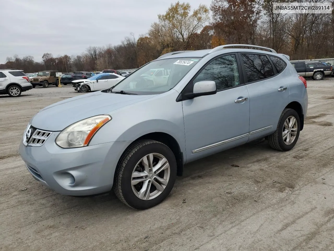 2012 Nissan Rogue S VIN: JN8AS5MT2CW289114 Lot: 78525474