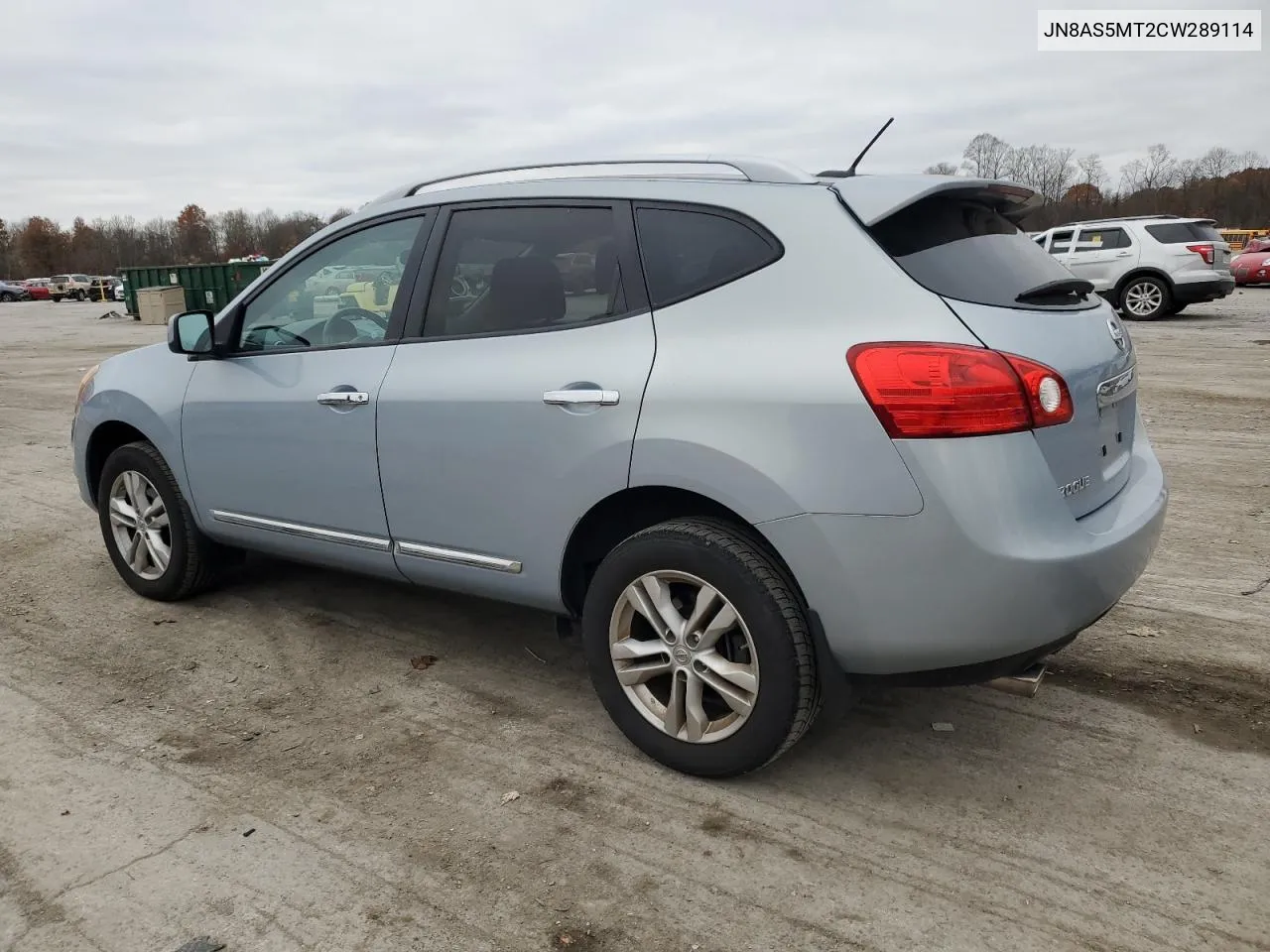 2012 Nissan Rogue S VIN: JN8AS5MT2CW289114 Lot: 78525474