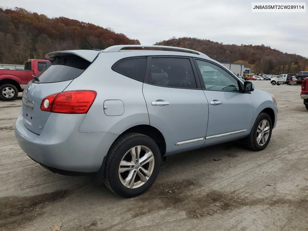 2012 Nissan Rogue S VIN: JN8AS5MT2CW289114 Lot: 78525474