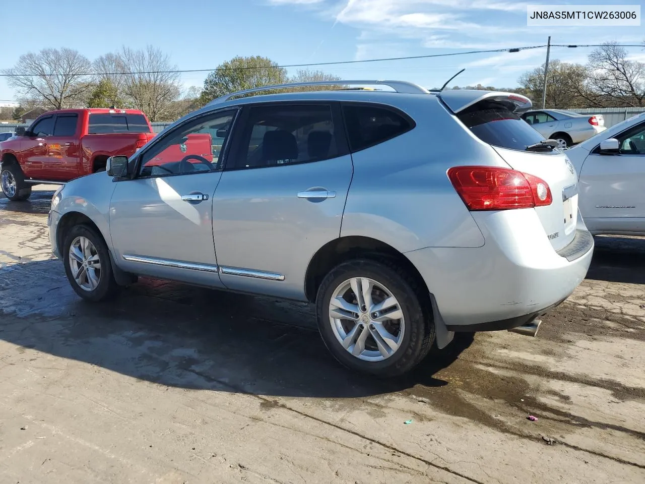 2012 Nissan Rogue S VIN: JN8AS5MT1CW263006 Lot: 80385804