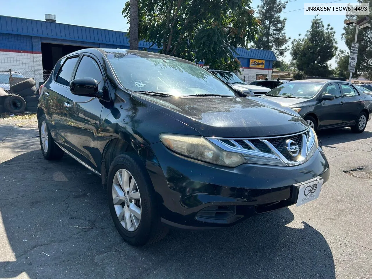 2012 Nissan Rogue S VIN: JN8AS5MT8CW614493 Lot: 81100994