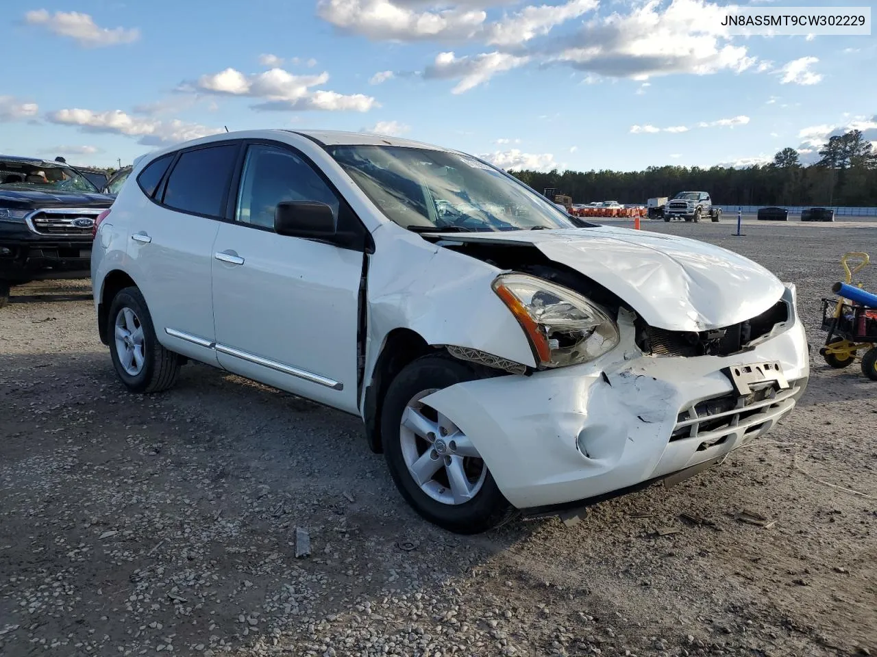 2012 Nissan Rogue S VIN: JN8AS5MT9CW302229 Lot: 81165924