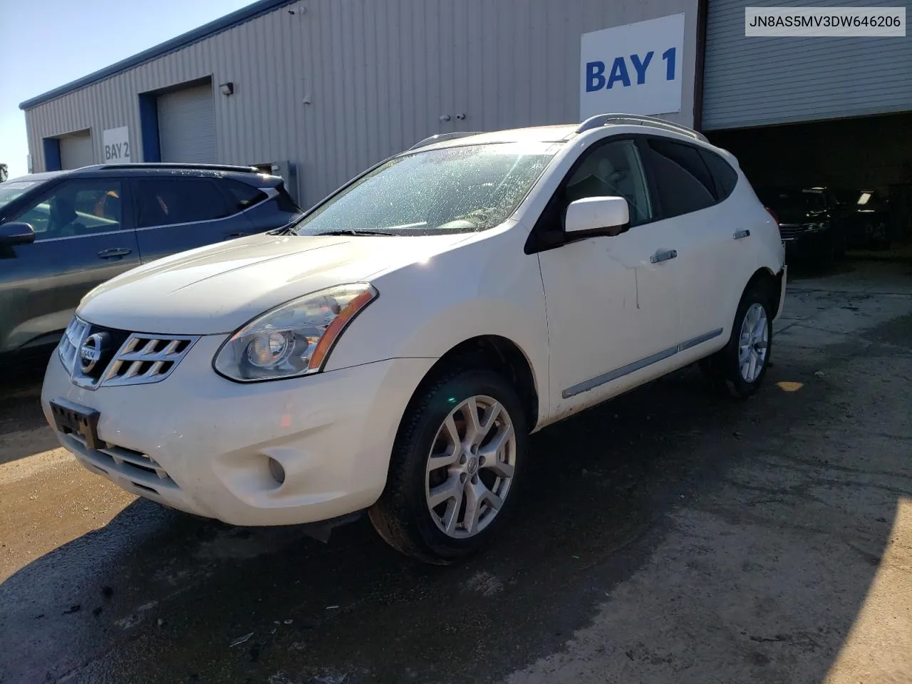 JN8AS5MV3DW646206 2013 Nissan Rogue S