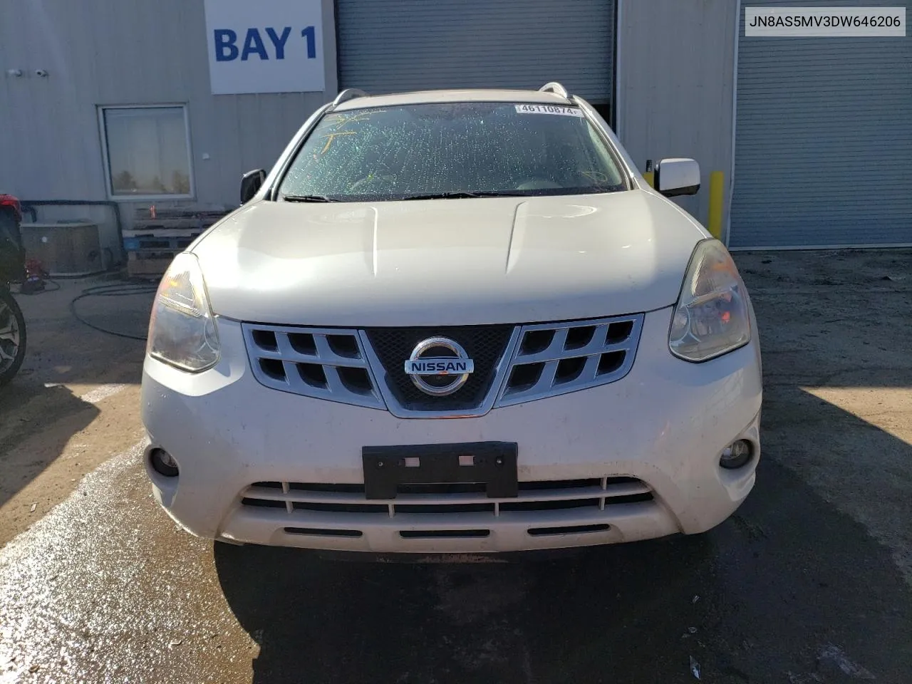 JN8AS5MV3DW646206 2013 Nissan Rogue S