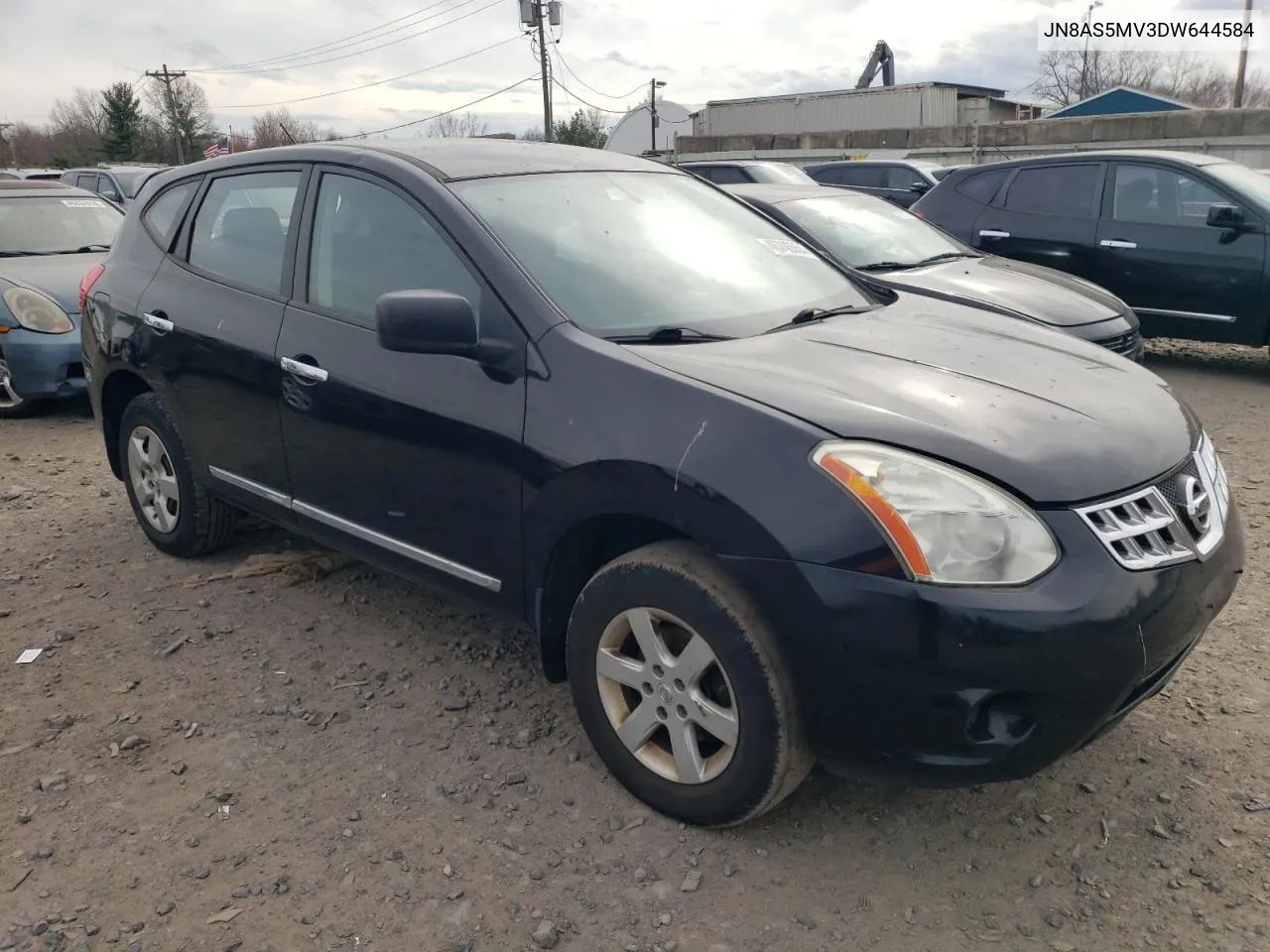 2013 Nissan Rogue S VIN: JN8AS5MV3DW644584 Lot: 46746554