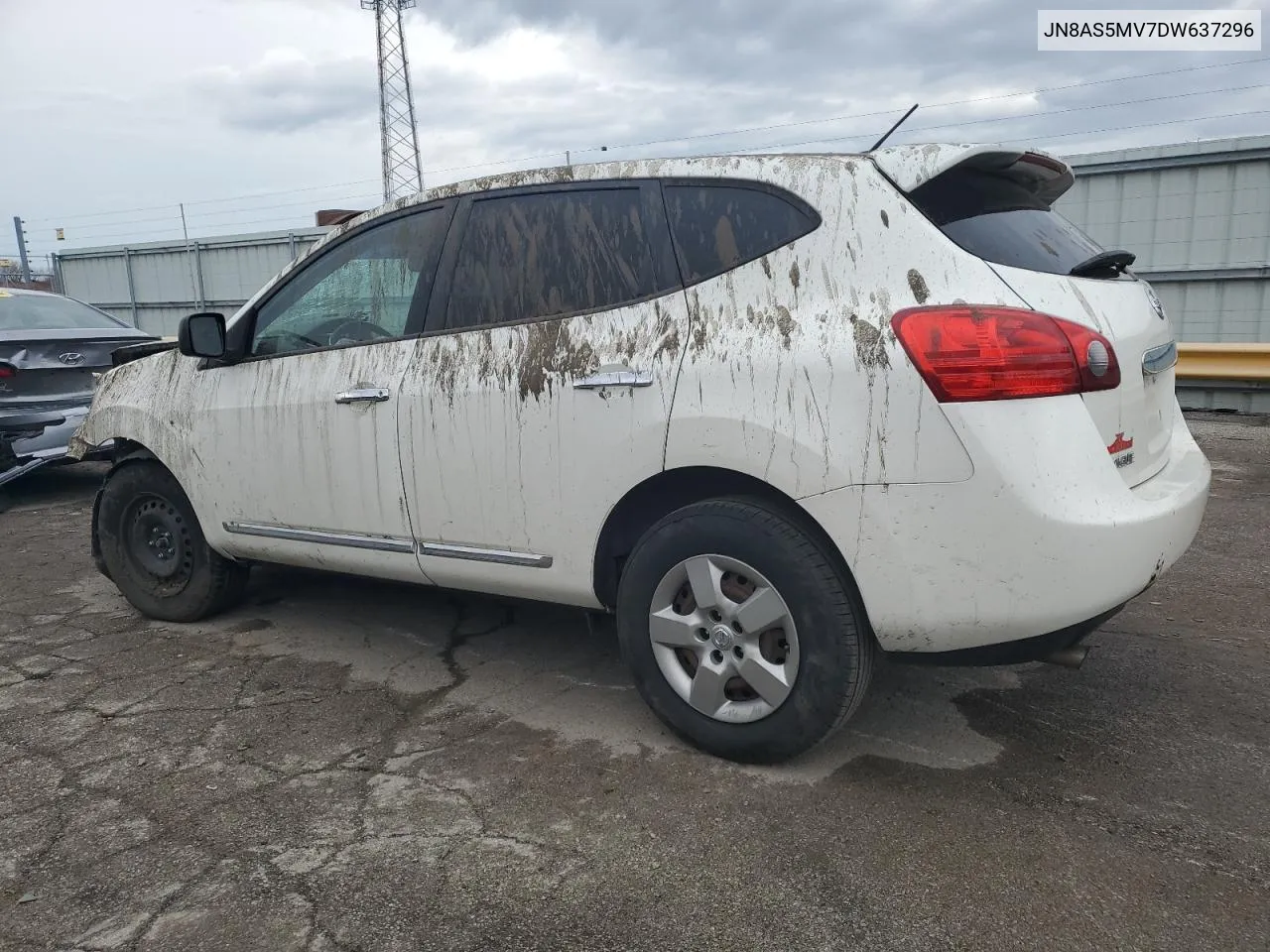 2013 Nissan Rogue S VIN: JN8AS5MV7DW637296 Lot: 48240374